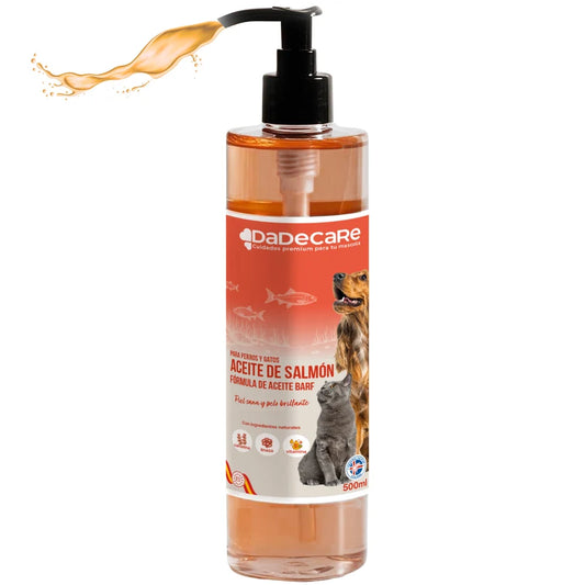 Aceite de Salmon Perros y Gatos 500ML