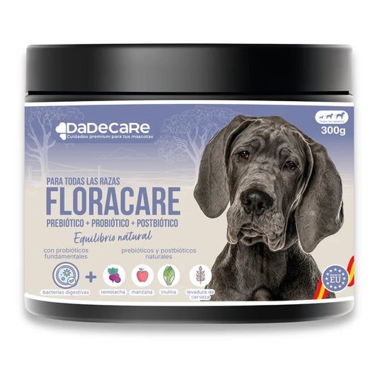 Floracare - Probioticos Perros en Polvo 300g