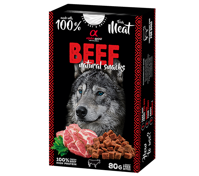 Alpha Spirit Natural Snack para perros 80 g
