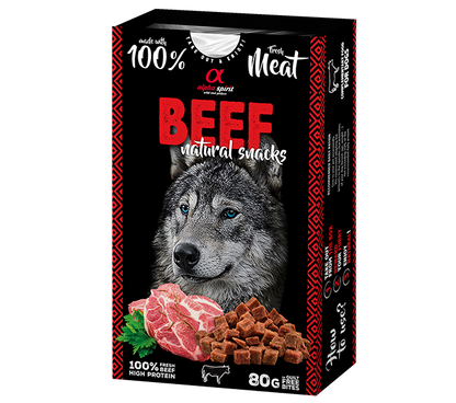 Alpha Spirit Natural Snack para perros 80 g