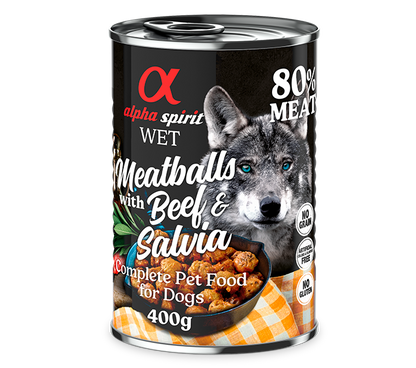 Alpha Spirit Albóndigas para perros (200 g y 400 g)