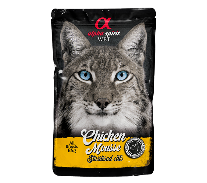 Alpha Spirit Mousse para gatos 85 g