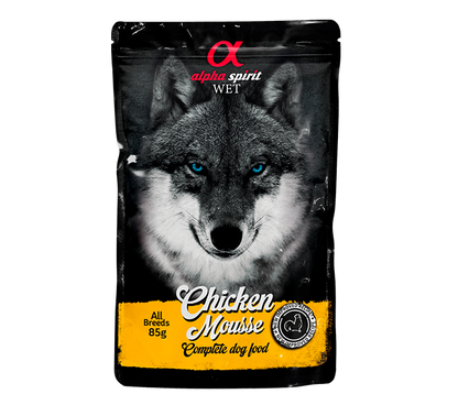 Alpha Spirit Mousse para perros (85 g y 300 g)