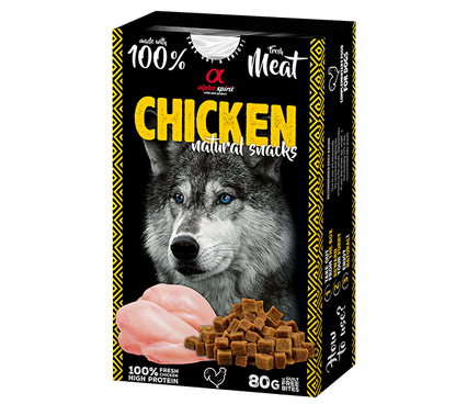 Alpha Spirit Natural Snack para perros 80 g