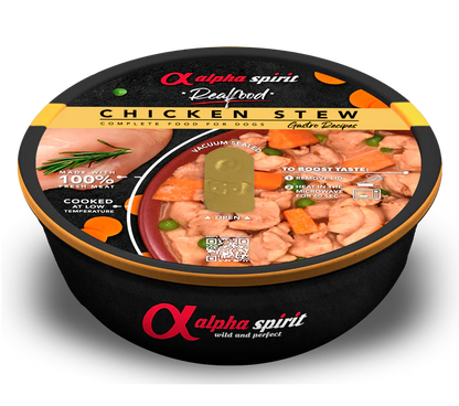 Estofados Real Food 280g Alpha Spirit en cazuela | Comida Húmeda Gourmet