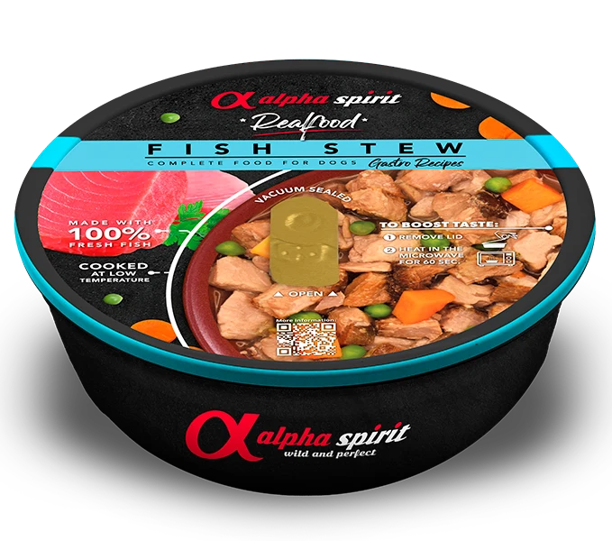 Estofados Real Food 280g Alpha Spirit en cazuela | Comida Húmeda Gourmet