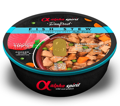 Estofados Real Food 280g Alpha Spirit en cazuela | Comida Húmeda Gourmet