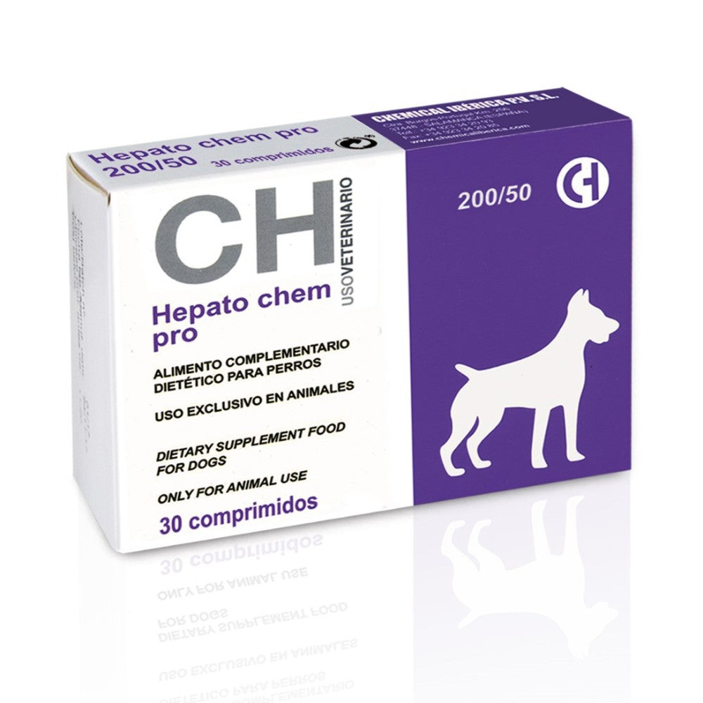 Hepato Chem PRO 200/50 Perro (30 comp.)