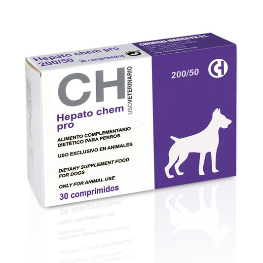 Hepato Chem PRO 200/50 Perro (30 comp.)