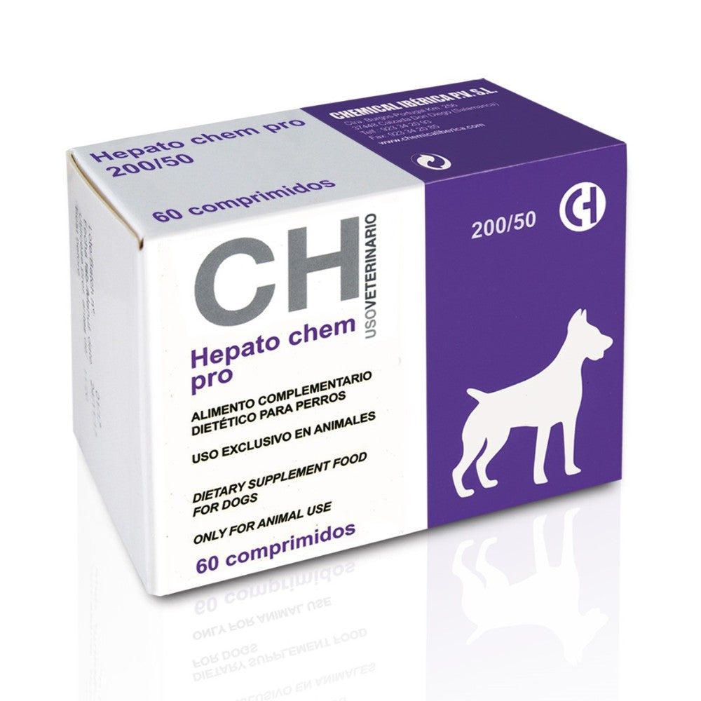 Hepato Chem PRO 200/50 Perro (60 comp.)