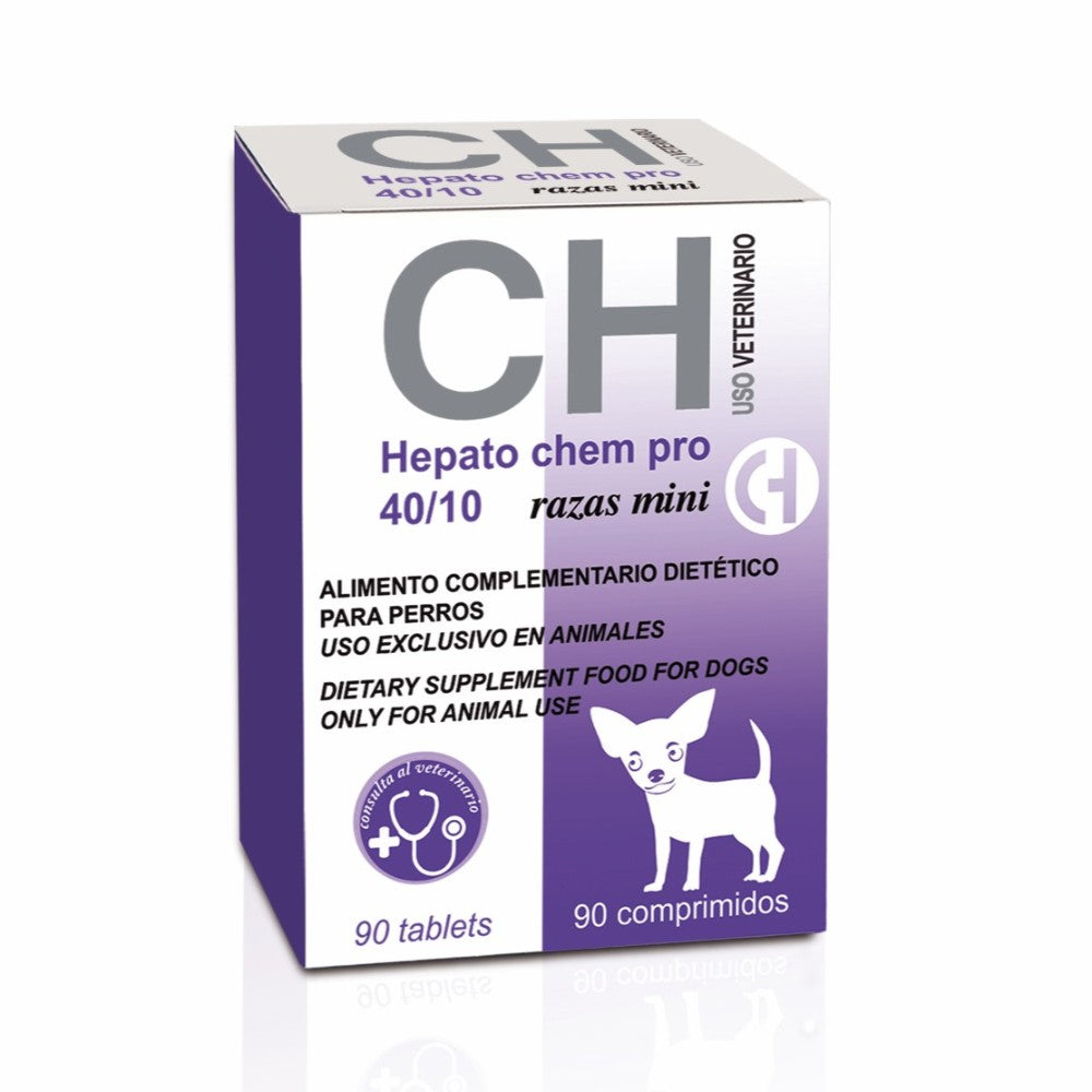 Hepato Chem PRO 40/10 Perro Razas Mini (90 comp.)