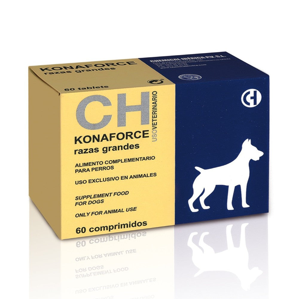 Konaforce Perro Razas Grandes (60 comp.)