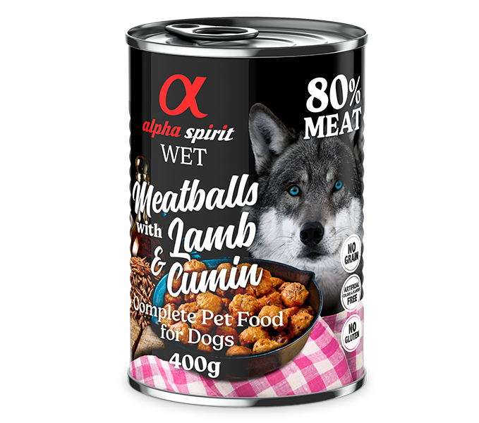 Alpha Spirit Albóndigas para perros (200 g y 400 g)
