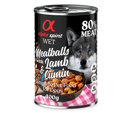 Alpha Spirit Albóndigas para perros (200 g y 400 g)