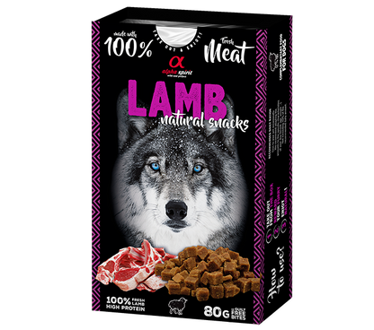 Alpha Spirit Natural Snack para perros 80 g