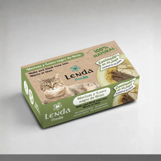 Lenda Foodie Cat Merluza y Atún | Comida Húmeda para Gatos