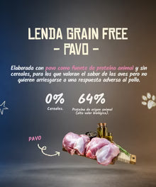Lenda Grain Free Monoproteico - Pavo