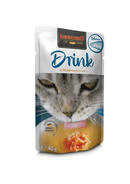 LEONARDO Drinks Salmón– Bebida  hidratación de Pato para Salmón