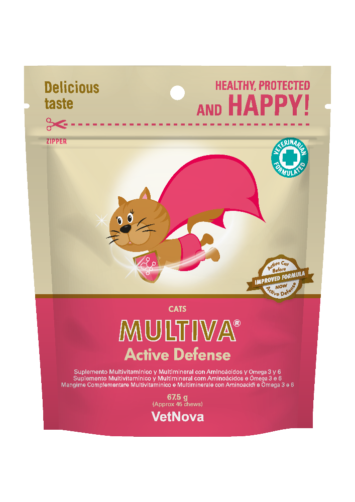 Multiva Active Defense Gato (45 chews)