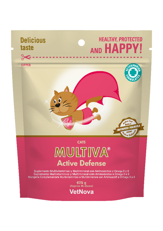 Multiva Active Defense Gato (45 chews)