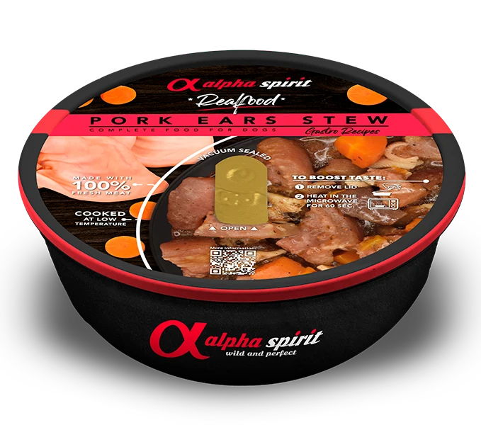 Estofados Real Food 280g Alpha Spirit en cazuela | Comida Húmeda Gourmet