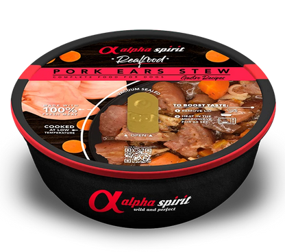 Estofados Real Food 280g Alpha Spirit en cazuela | Comida Húmeda Gourmet