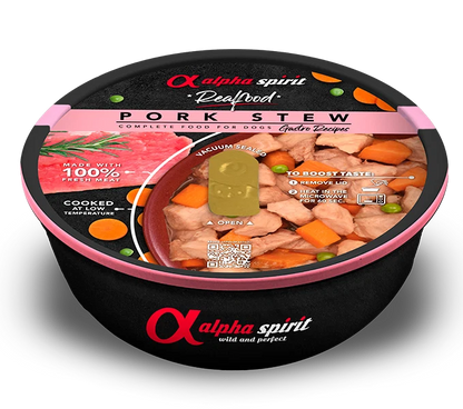 Estofados Real Food 280g Alpha Spirit en cazuela | Comida Húmeda Gourmet