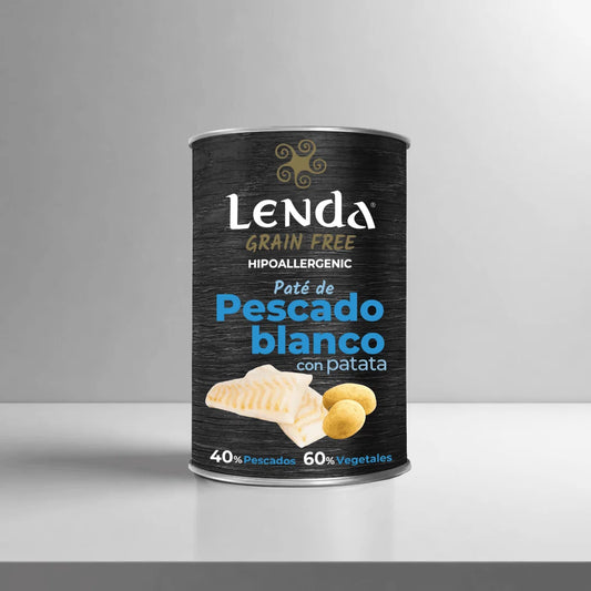 Lenda Wet Pescado Blanco y Patatas | Comida Húmeda Perros