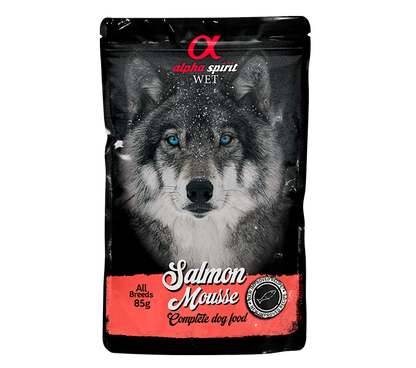 Alpha Spirit Mousse para perros (85 g y 300 g)