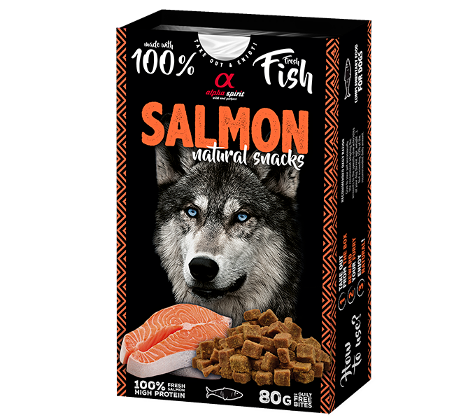 Alpha Spirit Natural Snack para perros 80 g