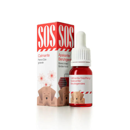 SOS Aceite Calmante para Perros y Gatos – CBD Broad Spectrum y Aceite de Salmón