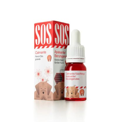 SOS Aceite Calmante para Perros y Gatos – CBD Broad Spectrum y Aceite de Salmón