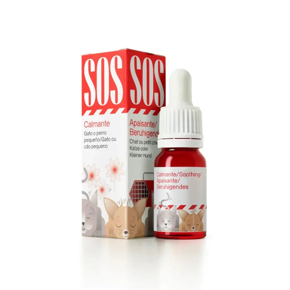 SOS Aceite Calmante para Perros y Gatos – CBD Broad Spectrum y Aceite de Salmón