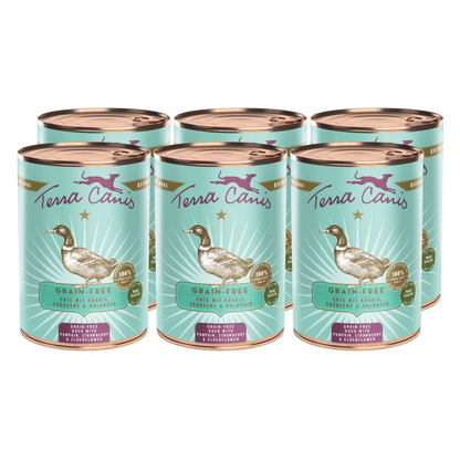 Terra Canis GRAIN-FREE Pato con calabaza, fresa y saúco