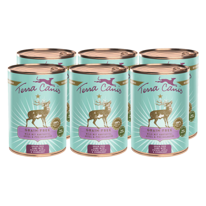 Terra Canis GRAIN-FREE Venado con patata, manzana y arándanos rojos