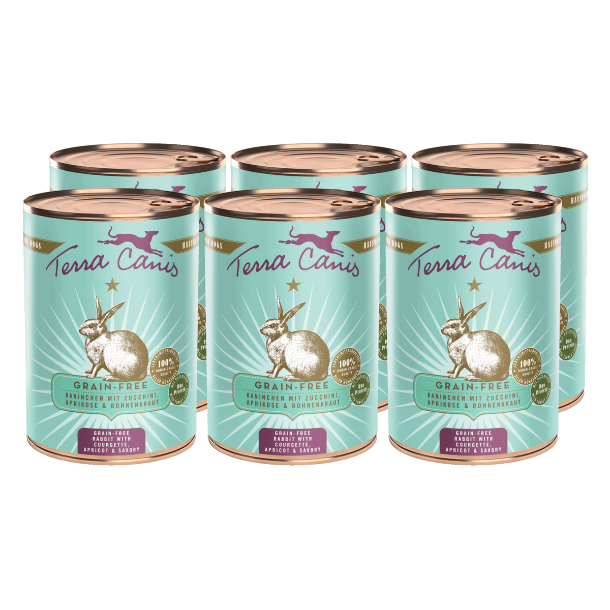 Terra Canis GRAIN-FREE Conejo con calabacín, albaricoque y ajedrea