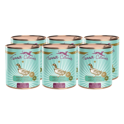 Terra Canis GRAIN-FREE Pato con calabaza, fresa y saúco