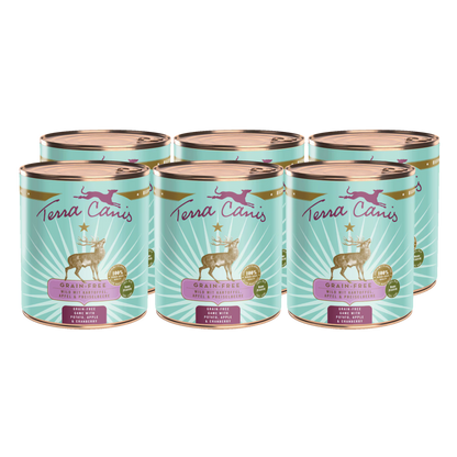 Terra Canis GRAIN-FREE Venado con patata, manzana y arándanos rojos