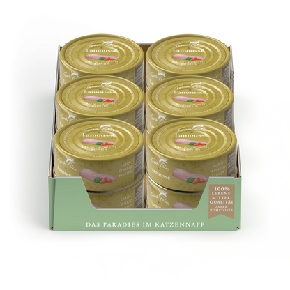 Terra Felis Famousse Conejo 12 x 80 g