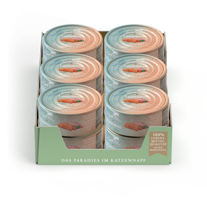 Terra Felis Famousse Salmón & Pollo 12 x 80 g