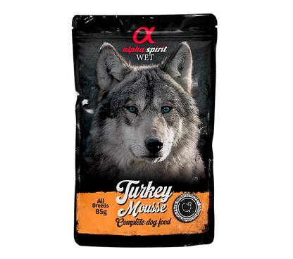 Alpha Spirit Mousse para perros (85 g y 300 g)