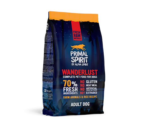 Primal Spirit 70% Wanderlust pienso para perros