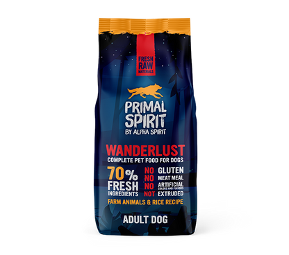 Primal Spirit 70% Wanderlust pienso para perros