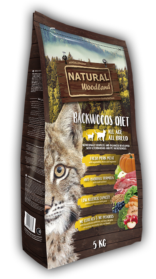 Natural Woodland Backwoods Diet para gatos