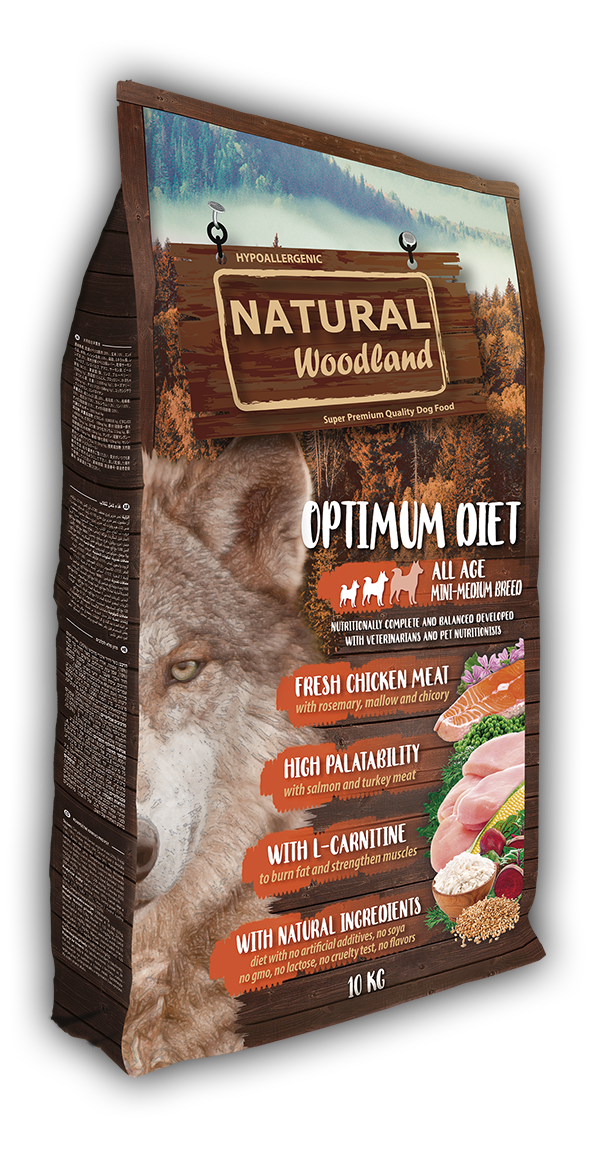Natural Woodland Optimum Diet Mini & Medium para perros