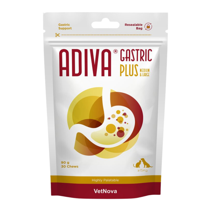 Adiva Gastric Plus Medium & Large (30 chews)