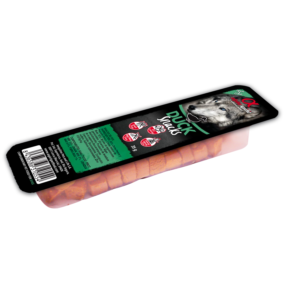 Alpha Spirit Snacks para perros (35 g y 50 g)