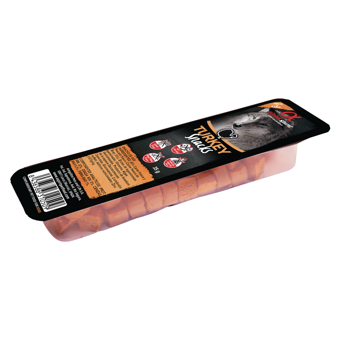 Alpha Spirit Snacks para perros (35 g y 50 g)