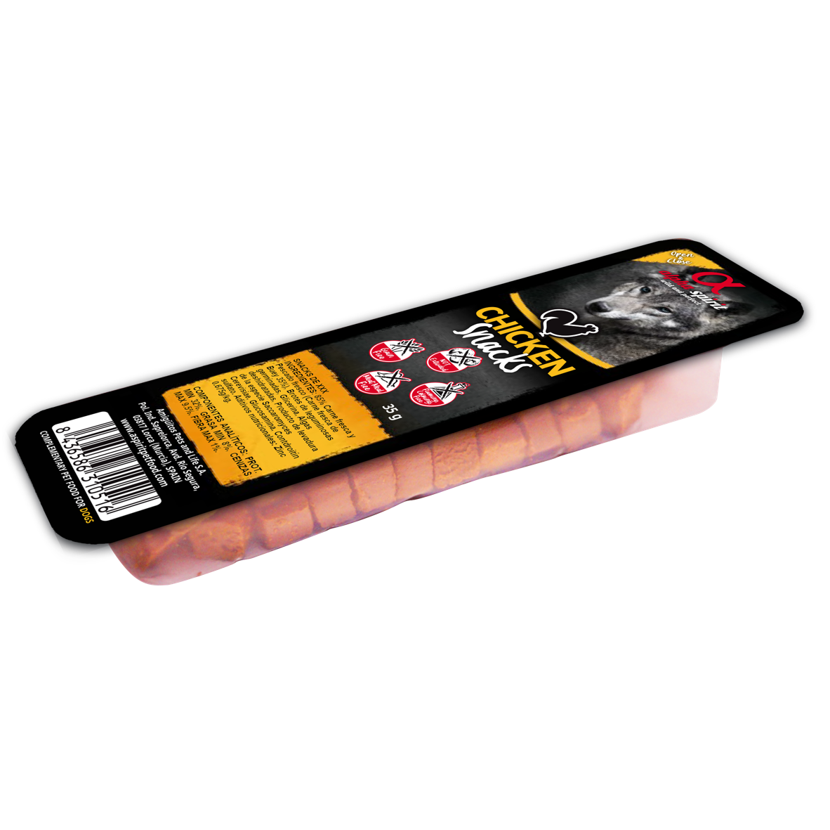 Alpha Spirit Snacks para perros (35 g y 50 g)