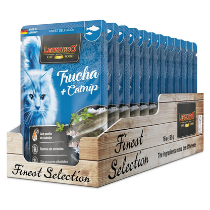 Leonardo Finest Selection Sobre Trucha + Catnip
